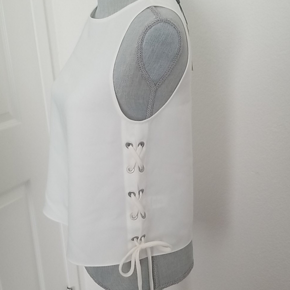 NWT Rag and Bone Lace-up Top sz Small - Picture 2 of 6